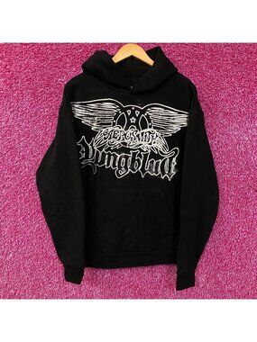 Aerosmith & YUNGBLUD "One More Time" My Only Angel Hoodie Medium
